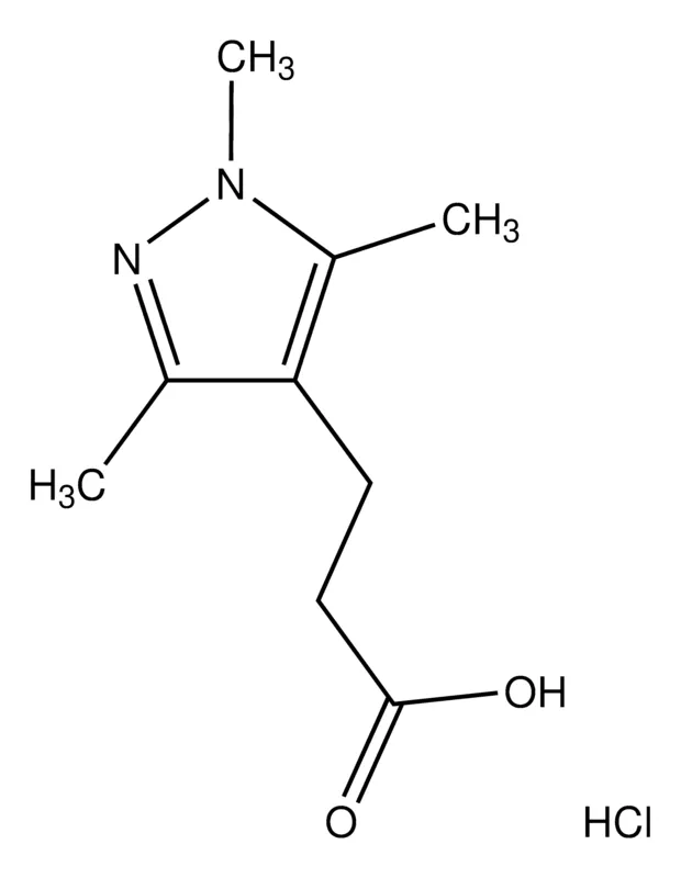 Sigma-Aldrich 3-(1,3,5-Trimethyl-1H-pyrazol-4-yl)propanoic acid hydrochloride,AldrichCPR