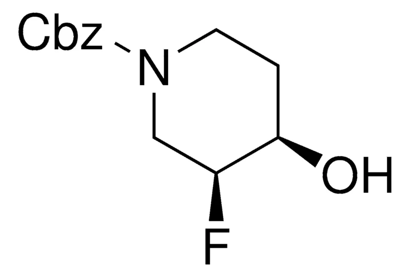 Sigma-Aldrich cis-1-Cbz-3-fluoro-4-hydroxypiperidine,AldrichCPR