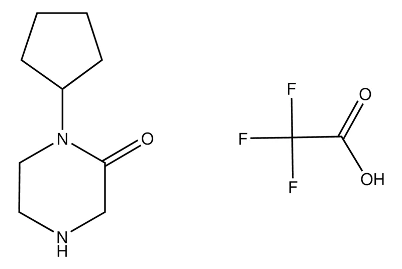 Sigma-Aldrich 1-Cyclopentyl-2-piperazinone trifluoroacetate,AldrichCPR
