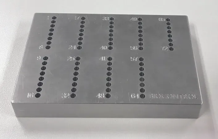 默克密理博 GDS Aluminum Cooling Block, 72 Well，生物质控系统，与GDS Rotor-Gene®配合使用