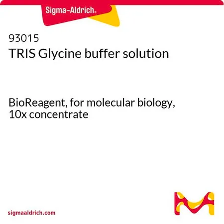 Sigma-Aldrich TRIS 甘氨酸缓冲液 溶液，生物试剂，分子生物学，10倍浓缩液