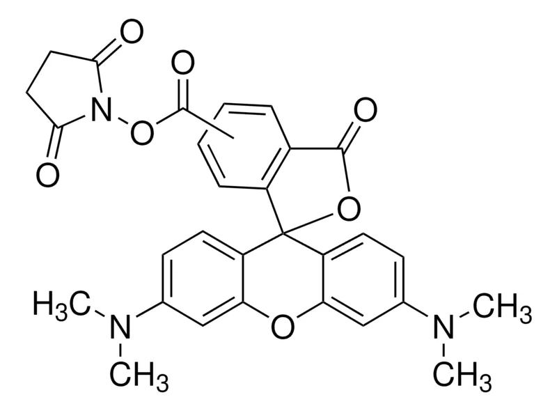 Sigma-Aldrich 5(6)-羧基四甲基罗丹明N-琥珀酰亚胺酯，生物试剂，适用于荧光，≥70%（与胺偶联）