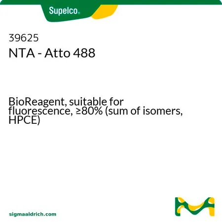 默克Supelco NTA - Atto 488，生物试剂，适用于荧光，≥80%（异构体总和，HPCE）
