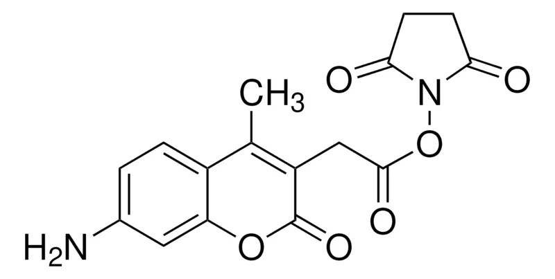 Sigma-Aldrich 7-氨基-4-甲基-3-香豆素乙酸 N -琥珀酰亚胺酯，生物试剂，适用于荧光，≥90%（HPLC）