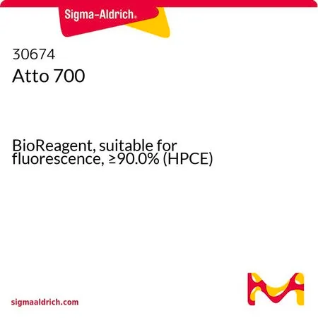 Sigma-Aldrich Atto 700,生物试剂,适用于荧光,≥90.0%(HPCE)