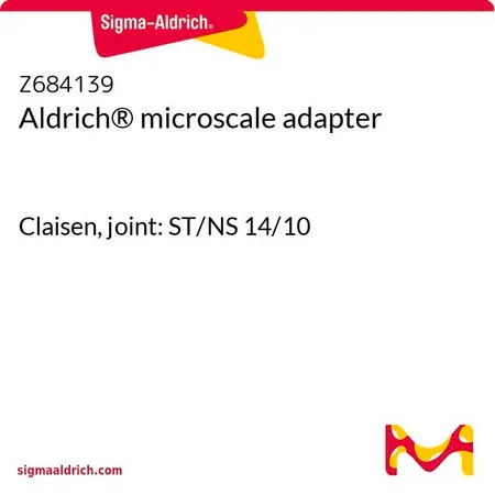 Sigma-Aldrich Aldrich® microscale adapter，Claisen，接头：ST/NS 14/10