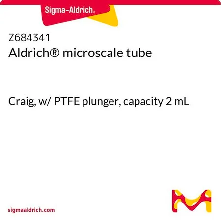 Sigma-Aldrich Aldrich® microscale tube,克雷格,带PTFE柱塞,容量2 mL