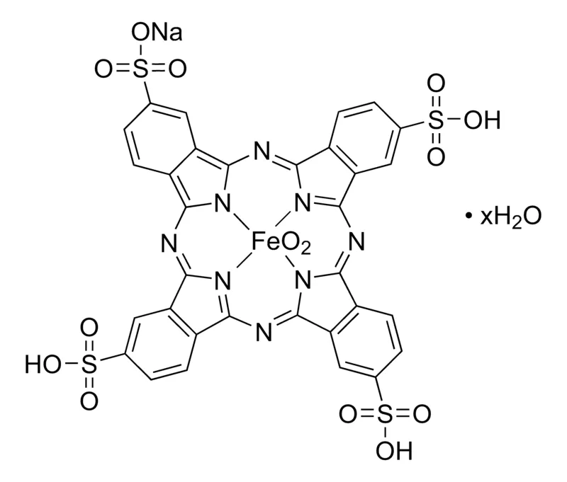 Sigma-Aldrich 酞菁铁(III)-4,4′,4′′,4′′′-四磺酸，与氧气的混合物 单钠盐 水合物，染料含量80%