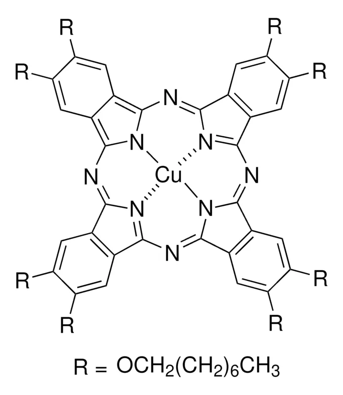 Sigma-Aldrich 2,3,9,10,16,17,23,24-八(辛氧基)-29H,31H-酞菁铜，染料含量95%