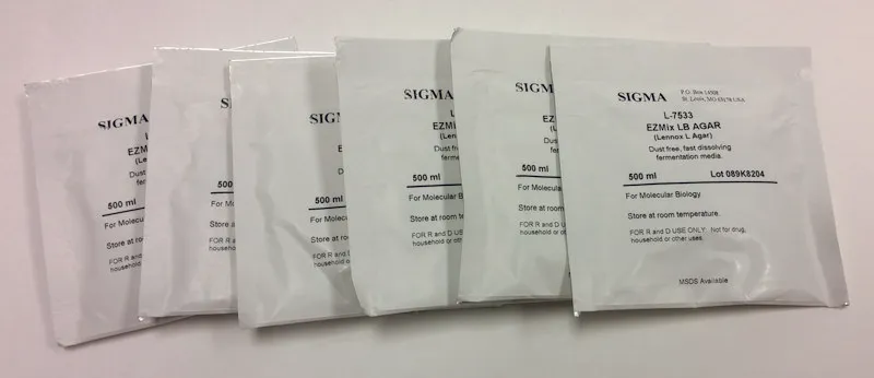 Sigma-Aldrich LB Broth with agar (Lennox)，EZMix粉末微生物生长培养基
