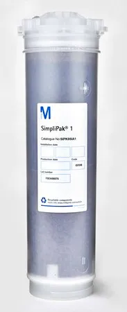 默克密理博Milli-Q SimpliPak® 1纯化柱，适用于带有Elix®/RO/蒸馏水进料的Simplicity®系统。