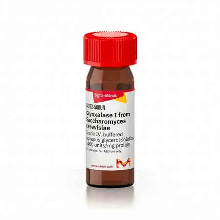 Sigma-Aldrich Glyoxalase I from Saccharomyces cerevisiae,IV级,甘油缓冲水溶液,≥400单位/mg蛋白