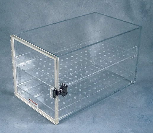 Sigma-Aldrich Aldrich® desiccator cabinet，高×宽×深12英寸× 12英寸× 12英寸，3个托盘，透明