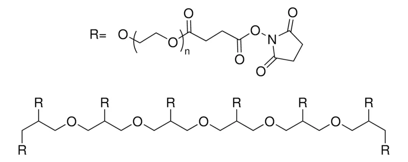 Sigma-Aldrich 8arm-PEG15K-Succinimidyl Succinate，六甘油核心，平均锰15000