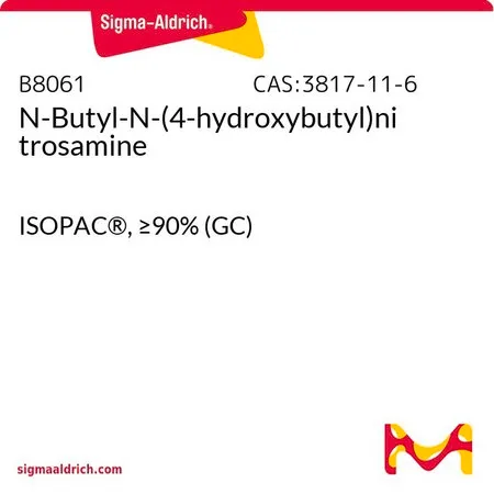 Sigma-Aldrich N-丁基-N-（4-羟丁基）亚硝胺，ISOPAC®，≥90%（GC）
