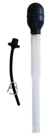 Sigma-Aldrich Syphon Set for Battery Hydrometer,包括玻璃、橡胶和夹子