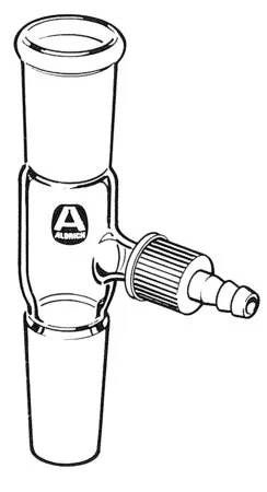 Sigma-Aldrich Aldrich® gas-inlet adapter with SafetyBarb® hose connector，接头：ST/NS 14/20（2）