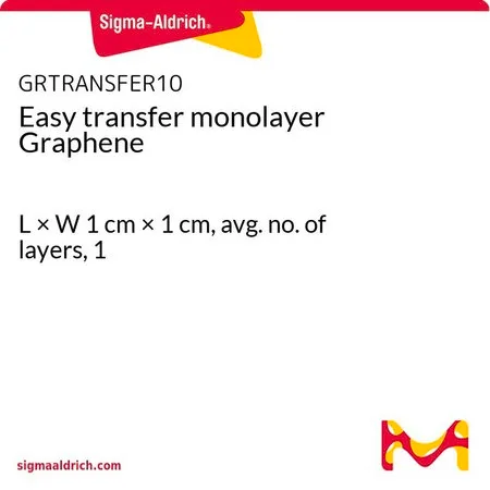 Sigma-Aldrich Easy transfer monolayer Graphene,易于转移,长×宽1 cm × 1 cm