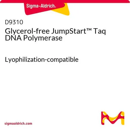 Sigma-Aldrich Glycerol-free JumpStart™ Taq DNA Polymerase,冻干相容性