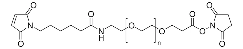 Sigma-Aldrich O-[N-(6-马来酰亚胺己酰)氨基乙基]-O′-[3-(N-琥珀酰亚氨氧基)-3-氧代丙基]聚乙二醇 3000，3,000卢比