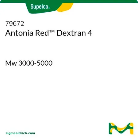 默克Supelco Antonia Red™ Dextran 4,分子量3000 - 5000