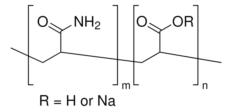 Sigma-Aldrich 聚(丙烯酰胺- co -丙烯酸) 部分钠盐,Mw 520,000,Mn 150,000(典型值),丙烯酰胺~80 wt. %