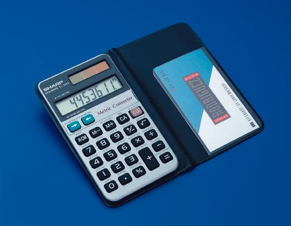 Sigma-Aldrich Calculators, Sharp, General-purpose,模型EL-344 RB公制转换计算器
