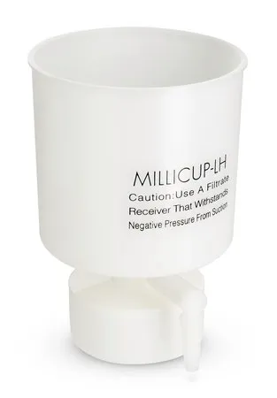 默克密理博 MMillicup-LCR，0.45 µm，亲水性PTFE，非无菌，带亲水性PTFE LCR膜的非无菌通用瓶顶真空过滤器。