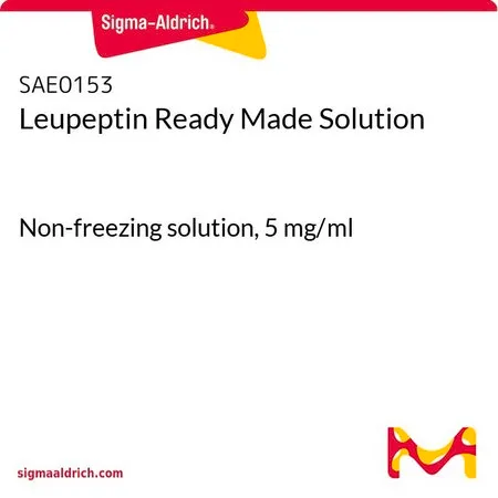 Sigma-Aldrich Leupeptin Ready Made Solution,非冷冻溶液,5 mg/ml