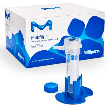 默克密理博 Milliflip®-HV Non-sterile Vacuum-driven PVDF Filter Unit,非无菌,50 mL工艺体积,0.45 µm孔径,PVDF膜