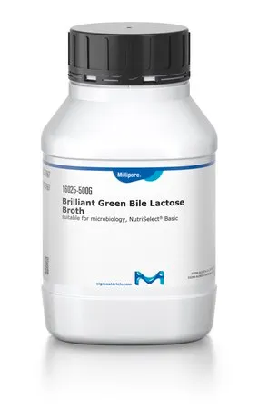 默克密理博 亮绿胆汁乳糖肉汤，NutriSelect® Basic，粉末，选择性大肠菌群，选择性大肠杆菌，500 g包装，适用于微生物学