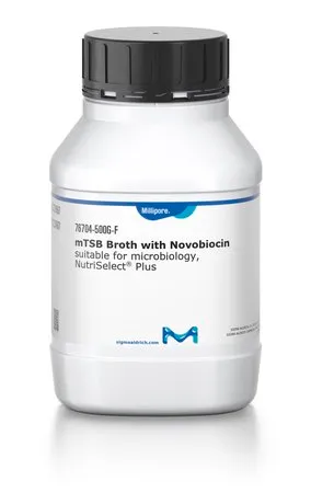 默克密理博 含新生霉素的 mTSB 肉汤,NutriSelect® Plus,新生霉素0.02 g/L,根据ISO 16654:2001,粉末,对肠毒力大肠杆菌(EEC)有选择性