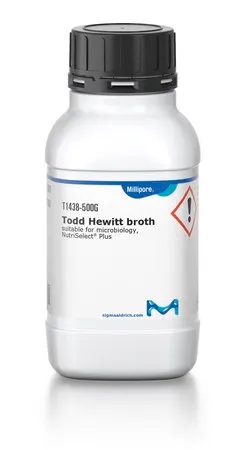 默克密理博 Todd Hewitt 肉汤,NutriSelect® Plus,粉末,对链球菌属无选择性,100 g包装,500 g包装
