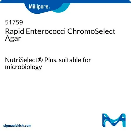 默克密理博 HiCrome™ 快速肠球菌琼脂,NutriSelect® Plus,适用于微生物学
