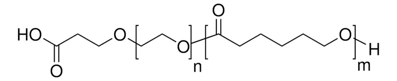Sigma-Aldrich Carboxylic acid-poly(ethylene glycol)-b-poly(ε-caprolactone)，PEG平均Mn 2,000，PCL平均Mn 5,000