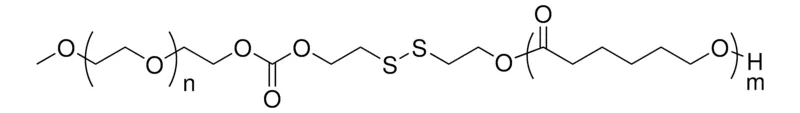 Sigma-Aldrich Redox Responsive Poly(ethylene glycol)-block-poly(ε-caprolactone)，PEG平均Mn 5,000，PCL Mn 15,000