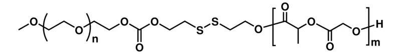 Sigma-Aldrich Redox Responsive Poly(ethylene glycol)-block-poly(lactide-alt-glycolide)，PEG平均Mn 5000，PLGA Mn 15000