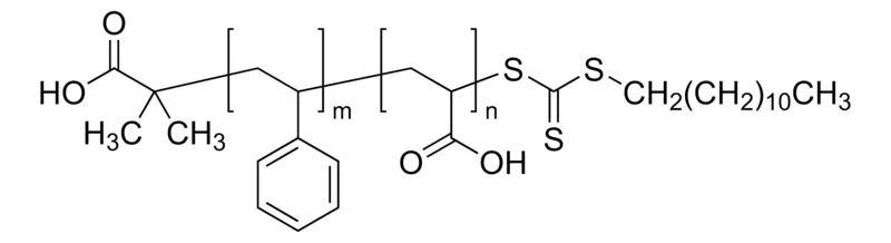 Sigma-Aldrich 聚苯乙烯-嵌段-聚(丙烯酸),DDMAT封端,PS:聚丙烯酸3,000:5,000,PDI≤1.1