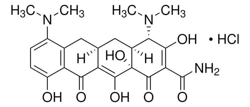 默克Supelco 米诺环素 盐酸盐,药用二级标准品;有证参考物质