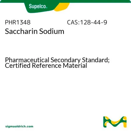 默克Supelco 糖精钠,药用二级标准品;有证参考物质