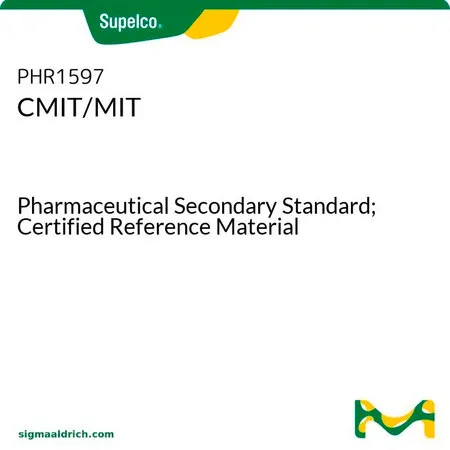 默克Supelco 甲基氯异噻唑啉酮/甲基异噻唑啉酮(CMIT/MIT) 混标，药用二级标准品;有证参考物质