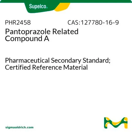 默克Supelco Pantoprazole Related Compound A,药用二级标准品;有证参考物质