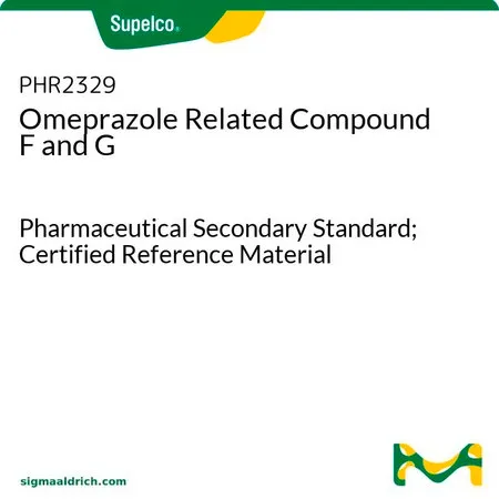 默克Supelco Omeprazole Related Compound F and G，药用二级标准品;有证参考物质