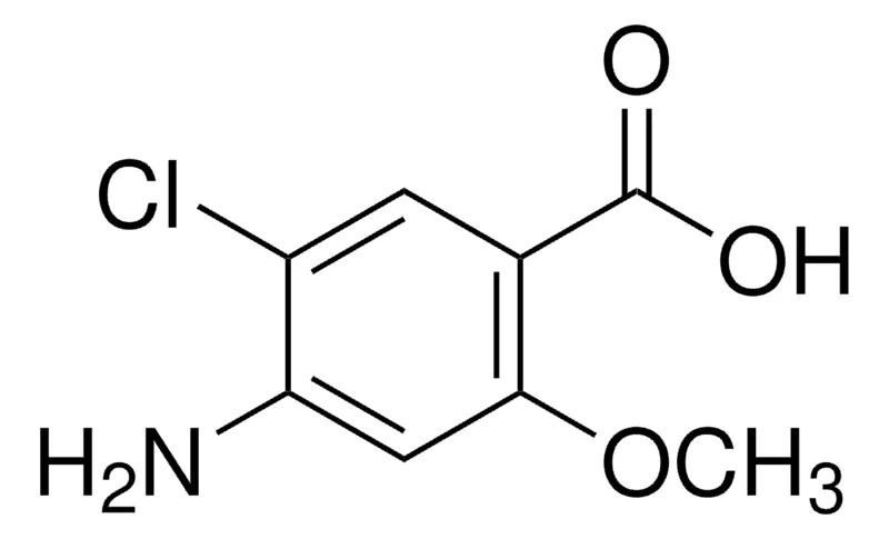 默克Supelco 4-氨基-5-氯-2-甲氧基苯甲酸,药用二级标准品;有证参考物质