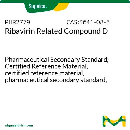 默克Supelco Ribavirin Related Compound D,药用二级标准品;有证参比物质,有证参比物质,药用二级标准品,30 mg包装