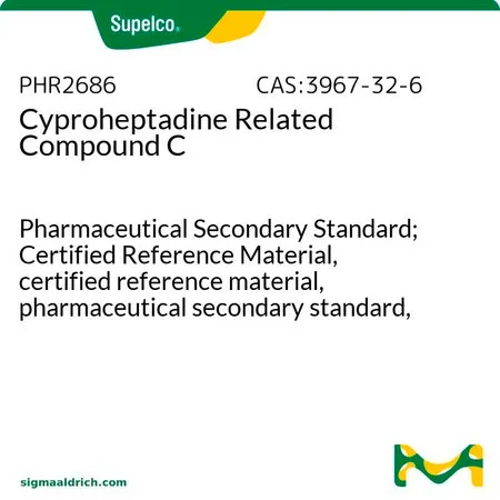 默克Supelco 赛庚啶相关化合物C,药用二级标准品;有证参比物质,有证参比物质,药用二级标准品,50 mg包装