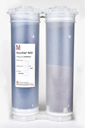 默克密理博Milli-Q SmartPak®纯化柱，从自来水中生产2型纯水，适用于RiOs-DI®、RiOs-DI® UV、RiOs-DI®临床系统。