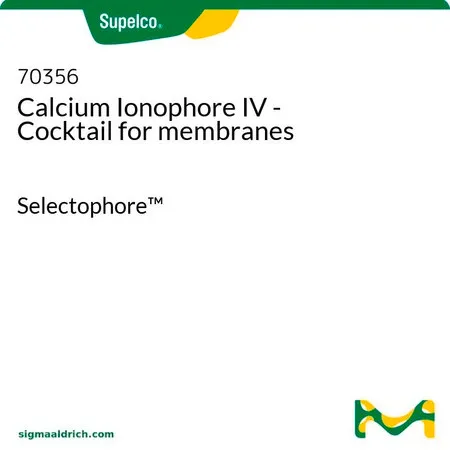 默克Supelco 钙离子载体 IV-细胞膜混合物，Selectophore™