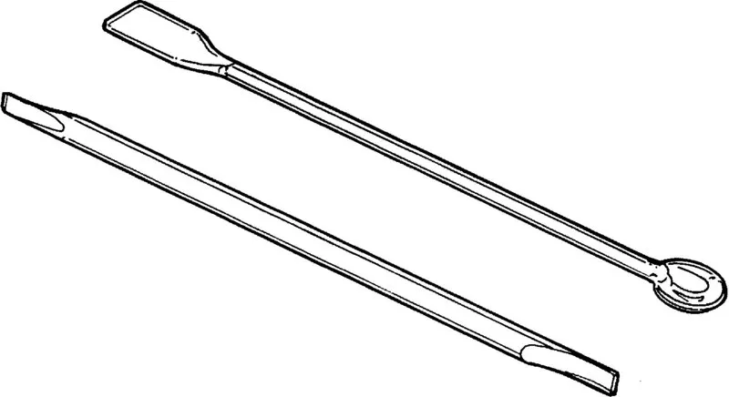 Sigma-Aldrich Glass spatulas,勺形和桨形端,直径×长7 mm × 200 mm