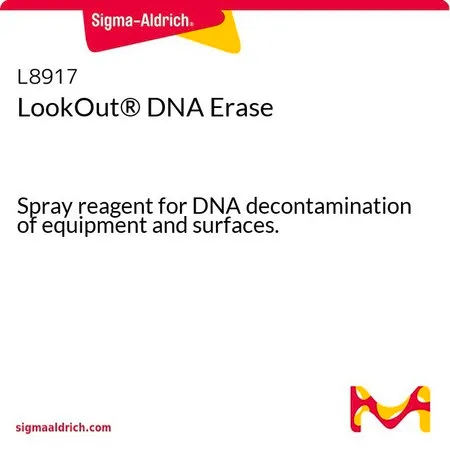 Sigma-Aldrich LookOut ® DNA 擦除酶,用于设备和表面DNA去污的喷雾试剂。